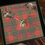 To My Beautiful Soulmate Necklace In Your Eyes I Have Found My Home Clan Grant Ancient Tartan Wishbone Dancing Necklace