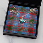 Sea Turtle Necklace To My Beautiful Soulmate Necklace In Your Eyes I Have Found My Home Clan Newton Tartan Blue Turtle Necklace