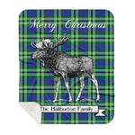 Scotstee Shop Plaid Tartan Blanket With Moose Clan Haliburton Plaid Blanket, plaid blanket australia,plaid blanket canada,plaid christmas blanket,plaid fleece sherpa blanket,plaid sherpa blanket canada,plaid sherpa blanket lipstick,plaid sherpa blanket pink,plaid sherpa blanket queen