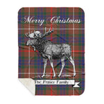 Scotstee Shop Plaid Tartan Blanket With Moose Clan Fraser Hunting Modern Plaid Blanket, plaid blanket australia,plaid blanket canada,plaid christmas blanket,plaid fleece sherpa blanket,plaid sherpa blanket canada,plaid sherpa blanket lipstick,plaid sherpa blanket pink,plaid sherpa blanket queen