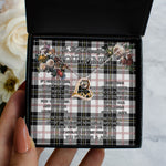 To My Beautiful Soulmate Necklace In Your Eyes I Have Found My Home Clan MacPherson Modern Tartan Forever Love Necklace