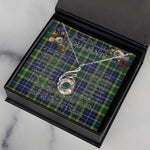 To My Beautiful Soulmate Necklace In Your Eyes I Have Found My Home Clan MacKellar Tartan Rising Phoenix Necklace