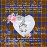 Rising Phoenix Necklace - Valentine Necklace Clan Balfour Modern Tartan Gift for Girlfriend, Gift for My Wife Rising Phoenix Necklace