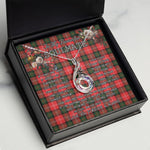 To My Beautiful Soulmate Necklace In Your Eyes I Have Found My Home Clan Nesbitt Tartan Rising Phoenix Necklace