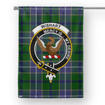 Garden Flag Wishart Hunting Tartan Flag Clan Badge Tartan House Flag