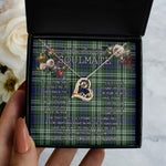 To My Beautiful Soulmate Necklace In Your Eyes I Have Found My Home Clan Blyth Tweeside District Tartan Forever Love Necklace