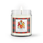 Soy Wax Candle - Buffalo Plaid Candle Chisholm Ancient Family Crest Tartan Plaid Soy Wax Candle, oil candle, candle handmade, wax candle, soy wax, nature wax, natural soy wax, natural soy candles, natural candle