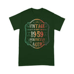 Vintage 60th Birthday Gift Aged 1959 Years Old Classic Birthday Shirt - Scotstee Shop