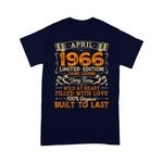 Vintage 55th Birthday April 1966 Shirt 55 Years Old Gift Birthday Shirt - Scotstee Shop