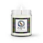 Soy Wax Candle - Buffalo Plaid Candle Clan Badge Chalmers Tartan Plaid Soy Wax Candle, oil candle, candle handmade, wax candle, soy wax, nature wax, natural soy wax, natural soy candles, natural candle