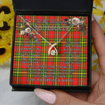 To My Beautiful Soulmate Necklace In Your Eyes I Have Found My Home Clan Leask Tartan Wishbone Dancing Necklace