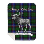 Scotstee Shop Plaid Tartan Blanket With Moose Clan Russell Plaid Blanket, plaid blanket australia,plaid blanket canada,plaid christmas blanket,plaid fleece sherpa blanket,plaid sherpa blanket canada,plaid sherpa blanket lipstick,plaid sherpa blanket pink,plaid sherpa blanket queen