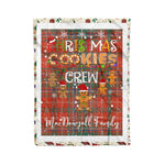 Personalized Gift Tartan Plaid Blanket Clan MacDougall Ancient With Christmas Cookie Baking Crew Christmas Gift Blanket, Plaid Blanket, Christmas Fleece Blanket, Christmas Blanket, Tartan Blanket, Scottish Blanket, Scotland Blanket, Family Name Blanket, Custom Blanket, Personalized Blanket