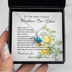 Opal Turtle Necklace - Mother-In-Law Necklace, Thank You To Mother-In-Law Necklace Gift
