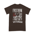 Scotstee Shop - Veterans Freedom American Flag 4th of July Shirt
