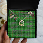 To My Beautiful Soulmate Necklace In Your Eyes I Have Found My Home Clan Galloway District Tartan Forever Love Necklace