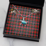 Sea Turtle Necklace To My Beautiful Soulmate Necklace In Your Eyes I Have Found My Home Clan MacDuff Modern Tartan Blue Turtle Necklace