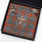 To My Beautiful Soulmate Necklace In Your Eyes I Have Found My Home Clan MacFarlane Ancient Tartan Cross Dancing Necklace