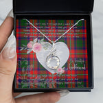 Rising Phoenix Necklace - Valentine Necklace Clan Roxburgh Tartan Gift for Girlfriend, Gift for My Wife Rising Phoenix Necklace