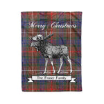 Tartan Blanket With Moose Clan Fraser Hunting Modern Plaid Blanket Tartan Plaid Fleece Blanket, Christmas Blanket, tartan blanket, plaid blanket, red plaid blanket, buffalo plaid blanket, green plaid blanket, plaid fleece blanket, blue plaid blanket, red tartan blanket, tartan plaid blanket, black and white plaid blanket, christmas plaid blanket, orange plaid blanket, tartan plaid throw blanket, pink plaid blanket, brown plaid blanket, buffalo check blanket