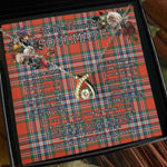 To My Beautiful Soulmate Necklace In Your Eyes I Have Found My Home Clan MacFarlane Ancient Tartan Wishbone Dancing Necklace