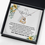Love Dancing Necklace - Mother-In-Law Necklace, Mother In Law Necklace Gift - Man Of My Dream Necklace From Your Daughter In Law