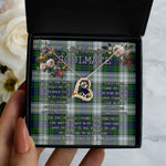 To My Beautiful Soulmate Necklace In Your Eyes I Have Found My Home Clan Blackwatch Dress Modern Tartan Forever Love Necklace
