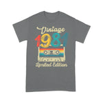 Vintage 1981 Limited Edition 40th Birthday Cassette Tape Birthday Shirt Funny 40th Birthday T Shirts - Scotstee Shop