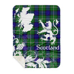 Sherpa Blanket - Tartan Blanket Thistle and Lion Scottish Clan Alexander Plaid Blanket, plaid sherpa blanket queen,purple sherpa blanket,queen sherpa blanket,queen size sherpa blanket,red sherpa blanket,scottish tartan blankets,sherpa blanket,sherpa christmas blanket