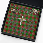 To My Beautiful Soulmate Necklace In Your Eyes I Have Found My Home Clan Baxter Modern Tartan Cross Dancing Necklace