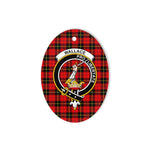Wallace Scottish Clan Plaid Ornament Gift. Christmas Tree Ornament Wallace Clan Tartan Ornament,  ceramic ornament, personalized christmas ornaments, christmas tree ornaments, christmas door decorations, Plaid Ornament, Tartan Ceramic Ornament