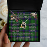 To My Beautiful Soulmate Necklace In Your Eyes I Have Found My Home Clan Donald MacDonald Tartan Forever Love Necklace