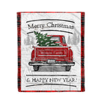 Tartan Blanket Vintage Red Truck with Christmas Tree Family Scottish Clan Wemyss plaid blanket, red plaid blanket, buffalo plaid blanket, green plaid blanket, plaid fleece blanket, blue plaid blanket, red tartan blanket, tartan plaid blanket, black and white plaid blanket, , christmas plaid blanket, orange plaid blanket, tartan plaid throw blanket, pink plaid blanket, brown plaid blanket, buffalo check blanket