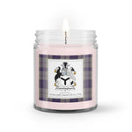 Soy Wax Candle - Buffalo Plaid Candle Cunningham Dress Blue Dancers Family Crest Tartan Plaid Soy Wax Candle, oil candle, candle handmade, wax candle, soy wax, nature wax, natural soy wax, natural soy candles, natural candle