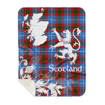 Sherpa Blanket - Tartan Blanket Thistle and Lion Scottish Clan Spalding Plaid Blanket, plaid sherpa blanket queen,purple sherpa blanket,queen sherpa blanket,queen size sherpa blanket,red sherpa blanket,scottish tartan blankets,sherpa blanket,sherpa christmas blanket