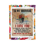 Scotstee Shop - Personalized Husband Gifts Letter To My Husband Never Forget Gifts Fleece Blanket