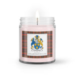 Soy Wax Candle - Buffalo Plaid Candle Cumming Hunting Weathered Family Crest Tartan Plaid Soy Wax Candle, oil candle, candle handmade, wax candle, soy wax, nature wax, natural soy wax, natural soy candles, natural candle