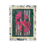 Scotstee Shop - Fleece Blanket - Christian Faith Cross Pink Ribbon Sunflower Gifts Fleece Blanket