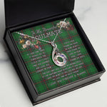 To My Beautiful Soulmate Necklace In Your Eyes I Have Found My Home Clan Orrock Tartan Rising Phoenix Necklace