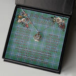 To My Beautiful Soulmate Necklace In Your Eyes I Have Found My Home Clan Irvine Tartan Crown Pendant Necklace