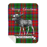 Scotstee Shop Plaid Tartan Blanket With Moose Clan McCulloch Plaid Blanket, plaid blanket australia,plaid blanket canada,plaid christmas blanket,plaid fleece sherpa blanket,plaid sherpa blanket canada,plaid sherpa blanket lipstick,plaid sherpa blanket pink,plaid sherpa blanket queen