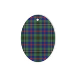 Wood Tartan Oval Ornaments, Christmas Tree Ornament, Plaid Christmas Ornaments, Ceramic Oval Christmas Tree Decoration, Tartan Oval Ornaments, Christmas Tree Ornament, Plaid Christmas Ornaments, Ceramic Oval Christmas Tree Decoration
