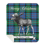 Scotstee Shop Plaid Tartan Blanket With Moose Clan Bowie Plaid Blanket, plaid blanket australia,plaid blanket canada,plaid christmas blanket,plaid fleece sherpa blanket,plaid sherpa blanket canada,plaid sherpa blanket lipstick,plaid sherpa blanket pink,plaid sherpa blanket queen