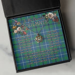 To My Beautiful Soulmate Necklace In Your Eyes I Have Found My Home Clan Glen Ancient Tartan Crown Pendant Necklace