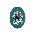 Glen Scottish Clan Badge Plaid Ornament Gift. Christmas Tree Ornament Glen Tartan Ornament,  ceramic ornament, personalized christmas ornaments, christmas tree ornaments, christmas door decorations, Plaid Ornament, Tartan Ceramic Ornament