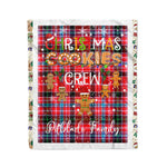 Personalized Gift Tartan Plaid Blanket Clan Pitblado With Christmas Cookie Baking Crew Christmas Gift Blanket, Plaid Blanket, Christmas Fleece Blanket, Christmas Blanket, Tartan Blanket, Scottish Blanket, Scotland Blanket, Family Name Blanket, Custom Blanket, Personalized Blanket