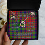 To My Beautiful Soulmate Necklace In Your Eyes I Have Found My Home Clan Gow Tartan Forever Love Necklace