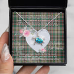 Sea Turtle Necklace Gift for My Beautiful Girlfriend Valentines Necklace Clan Craig Ancient Tartan Blue Turtle Necklace, Valentine Necklace Gift for Girlfriend Clan Mitchell Ancient Tartan Sunflower Pendant Necklace, Scottish Tartan Jewelry, valentine necklace, necklace girlfriend, necklace for wife, cute necklaces for girlfriend, jewelry for girlfriend, to my soulmate necklace, to my future wife necklace