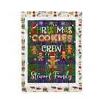 Personalized Gift Tartan Plaid Blanket Clan Stewart of Appin Hunting With Christmas Cookie Baking Crew Christmas Gift Blanket, Plaid Blanket, Christmas Fleece Blanket, Christmas Blanket, Tartan Blanket, Scottish Blanket, Scotland Blanket, Family Name Blanket, Custom Blanket, Personalized Blanket