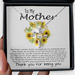 Cross Dancing Necklace - Mom Necklace, To My Mother Necklace Gift For Mom, Mother's Day Necklace From Daughter Son